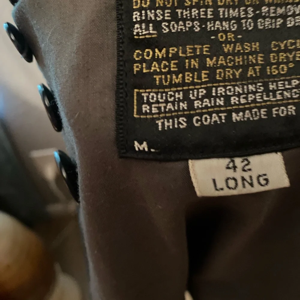 London fog trenchcoat